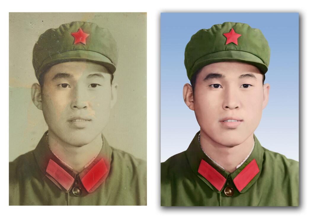 新宁破损照片修复-18